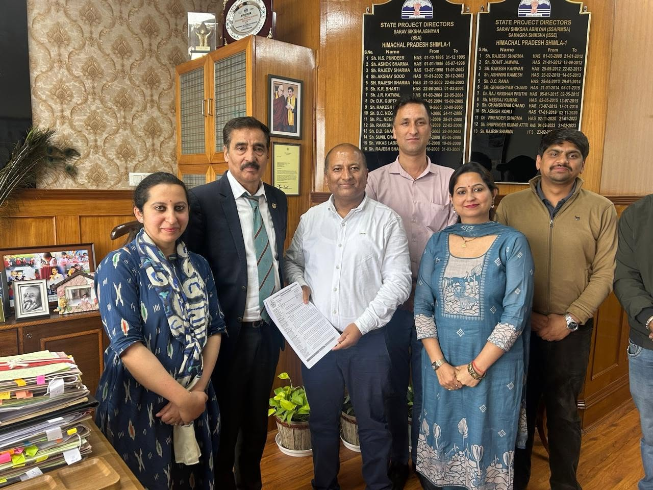 Meeting with State Project Director