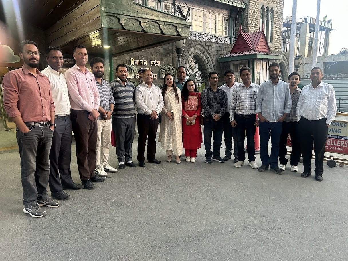 Members at the H.P. Secretariat